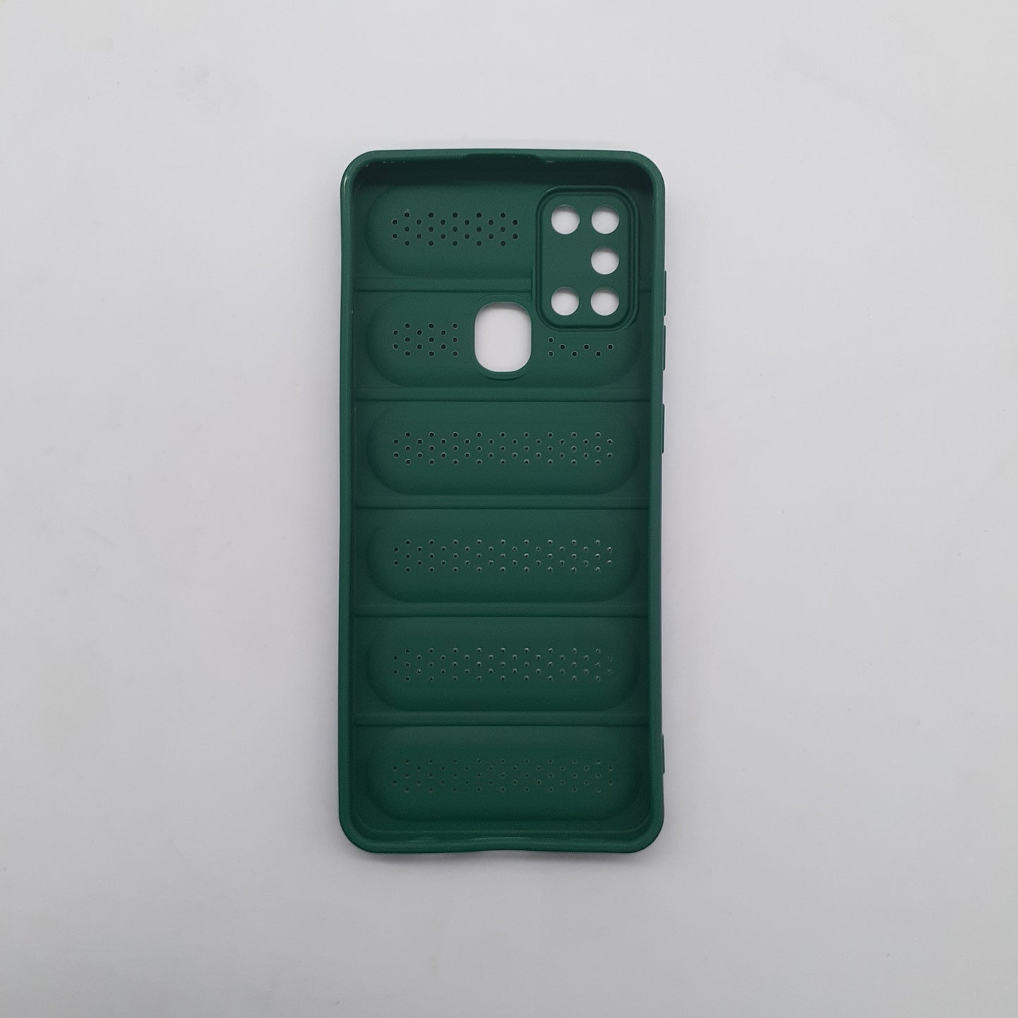 Samsung A21s Strong TPU Material Heat Dissipation Cooling Phone Case Shockproof Protective Cover with Enhanced Ventilation