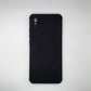 Redmi 9A Carbon Fiber texture Hard Rubber armour back cover shock-porof case