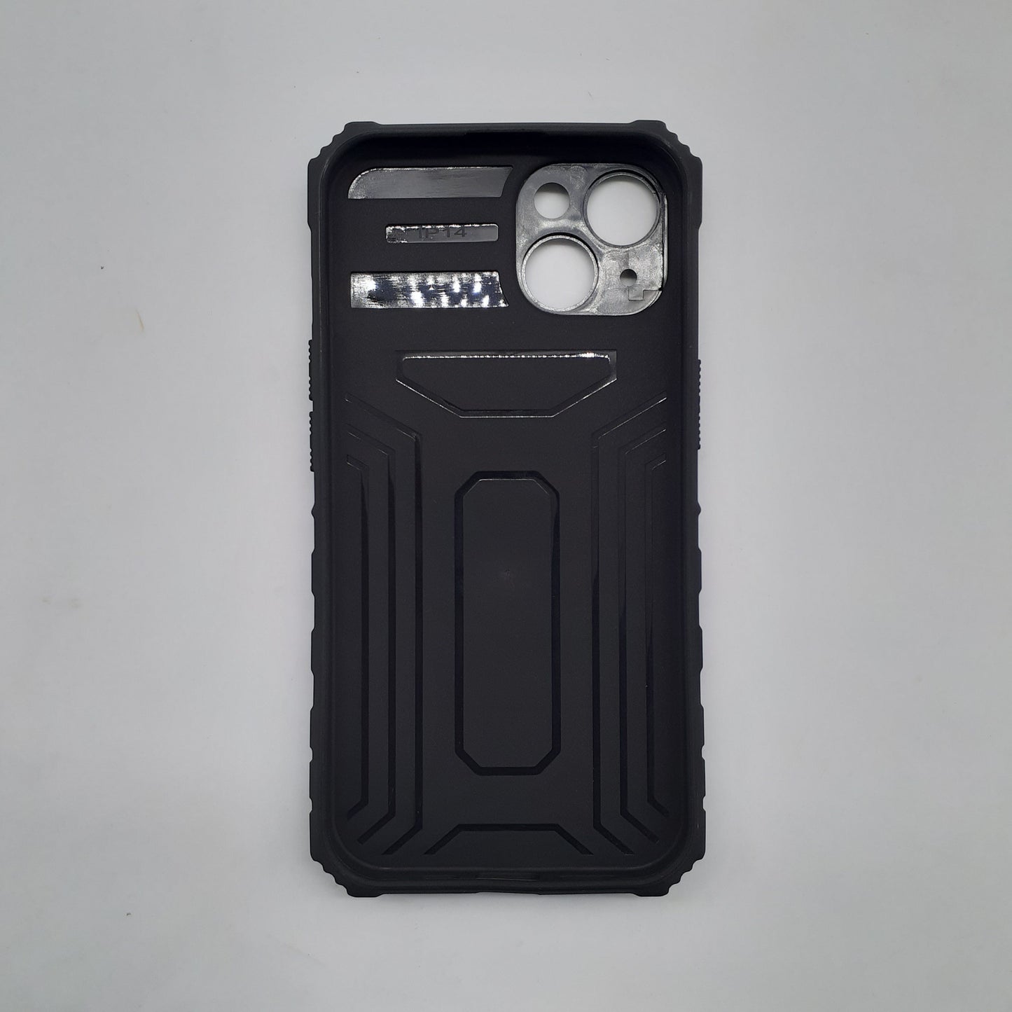 iPhone 14 Case with Camera Slide Cover, Built-in Stand, Military Grade Shockproof Drop Protection, Heavy Duty Rugged Protective Cover