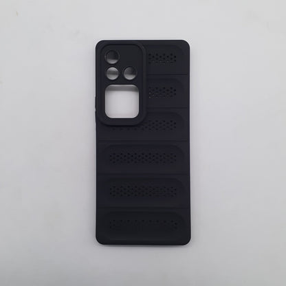 Vivo V30 Heat Dissipation Phone Case Strong TPU Material Protective Shell Breathable Cooling Grid Cover