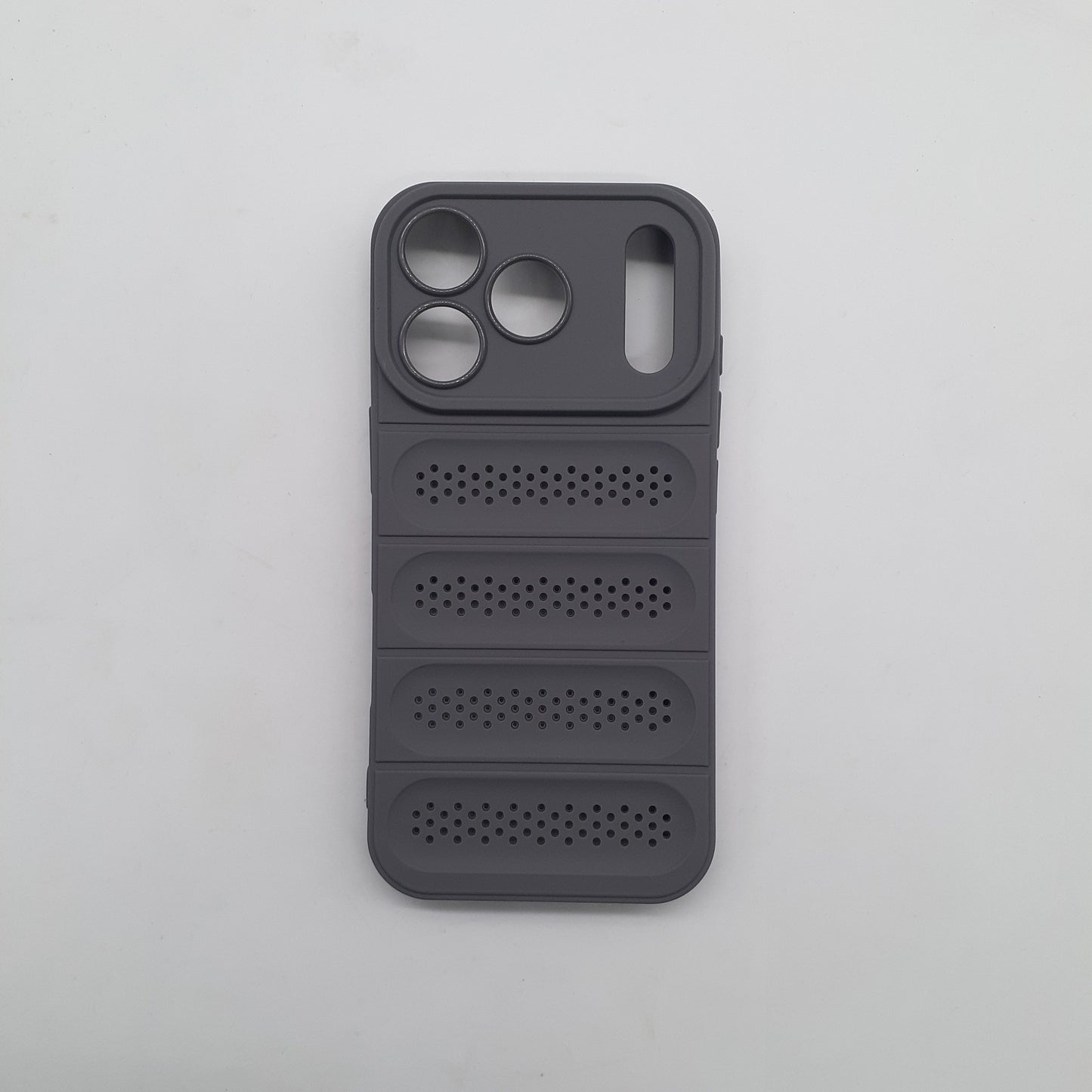 iPhone 17 Pro Heat Dissipation Strong TPU Material Phone Case Drop Protection Shockproof Black