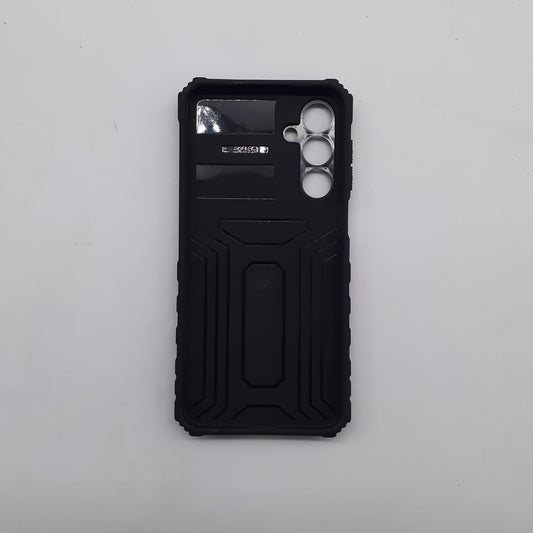 Samsung A16 Shockproof Hybrid Case with Sliding Camera Lens Protection and Integrated Ring Stand Holder, Heavy Duty TPU+PC Cover