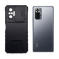 Redmi Note 10 Pro Heavy Duty Protective Phone Case with Camera Slide Cover, Integrated Kickstand, and Shockproof Military-Grade Defense