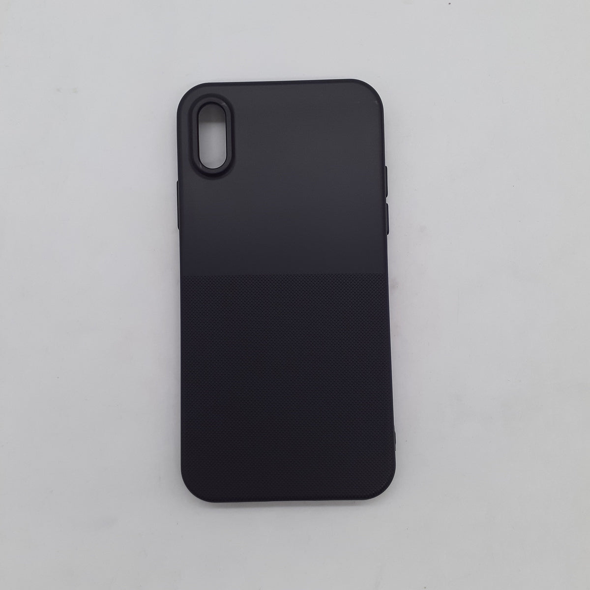 iPhone X Shockproof Soft Silicone TPU Back Cover – Slim Anti-Slip Protective Case with Raised Camera & Screen Edges