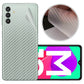 Carbon Back Sticker for Samsung Mobile
