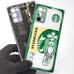 Samsung Note 20 pack of 2 Glass Back Covers Stabucks and Circuit Design