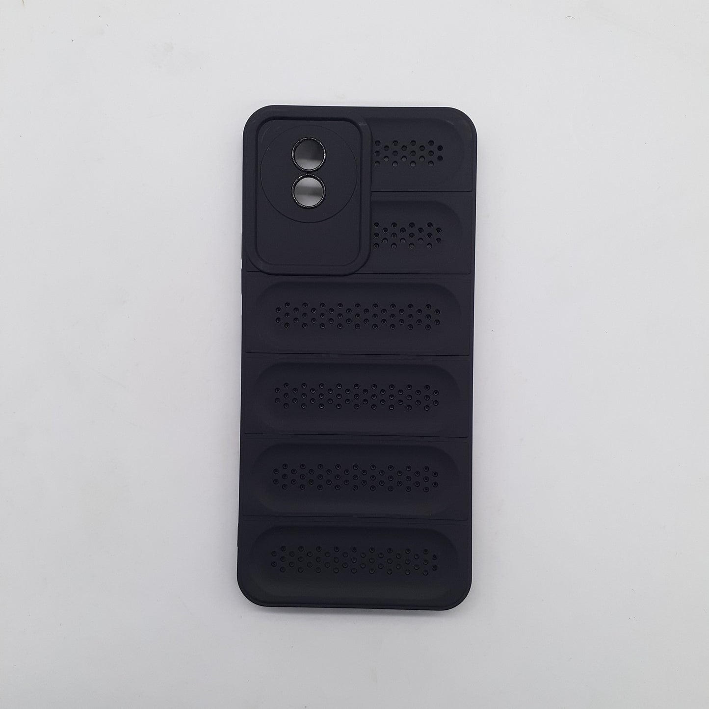 Vivo Y02 Heat Dissipation Design Strong TPU Material Slim Phone Case Carbon Fiber Brushed Anti-scratch TPU Back Cover