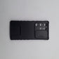 Samsung S23 Ultra Heavy Duty Shockproof Phone Case with Slide Camera Cover and Integrated Kickstand for Hands-Free Viewing