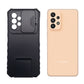 Samsung Galaxy A33 Heavy Duty Protective Case with Sliding Camera Cover and Integrated Kickstand for Hands-Free Viewing