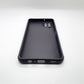 Samsung A12 Carbon Fiber texture Hard Rubber armour back cover shock-porof case