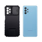 Samsung A32 5G Heavy Duty Shockproof Case with Slide Camera Cover and Integrated Kickstand for Hands-Free Viewing
