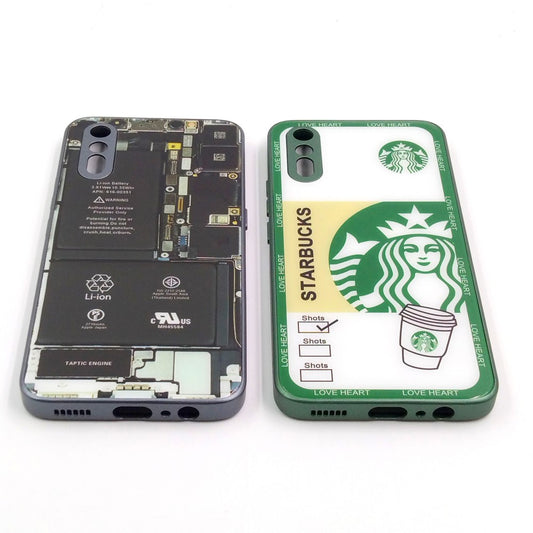 Vivo S1 pack of 2 Glass Back Covers Stabucks and Circuit Design