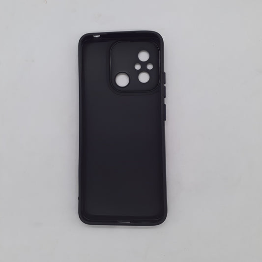 Redmi 12C Soft Silicone Protective Case – Slim Shockproof TPU Back Cover with Raised Screen and Camera Edges
