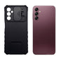 Samsung A14 Heavy Duty Shockproof Phone Case with Sliding Camera Lens Cover and Integrated Kickstand for Military Grade Protection