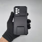 Samsung Galaxy A33 Heavy Duty Protective Case with Sliding Camera Cover and Integrated Kickstand for Hands-Free Viewing
