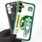 Samsung A24 4G pack of 2 Glass Back Covers Stabucks and Circuit Design