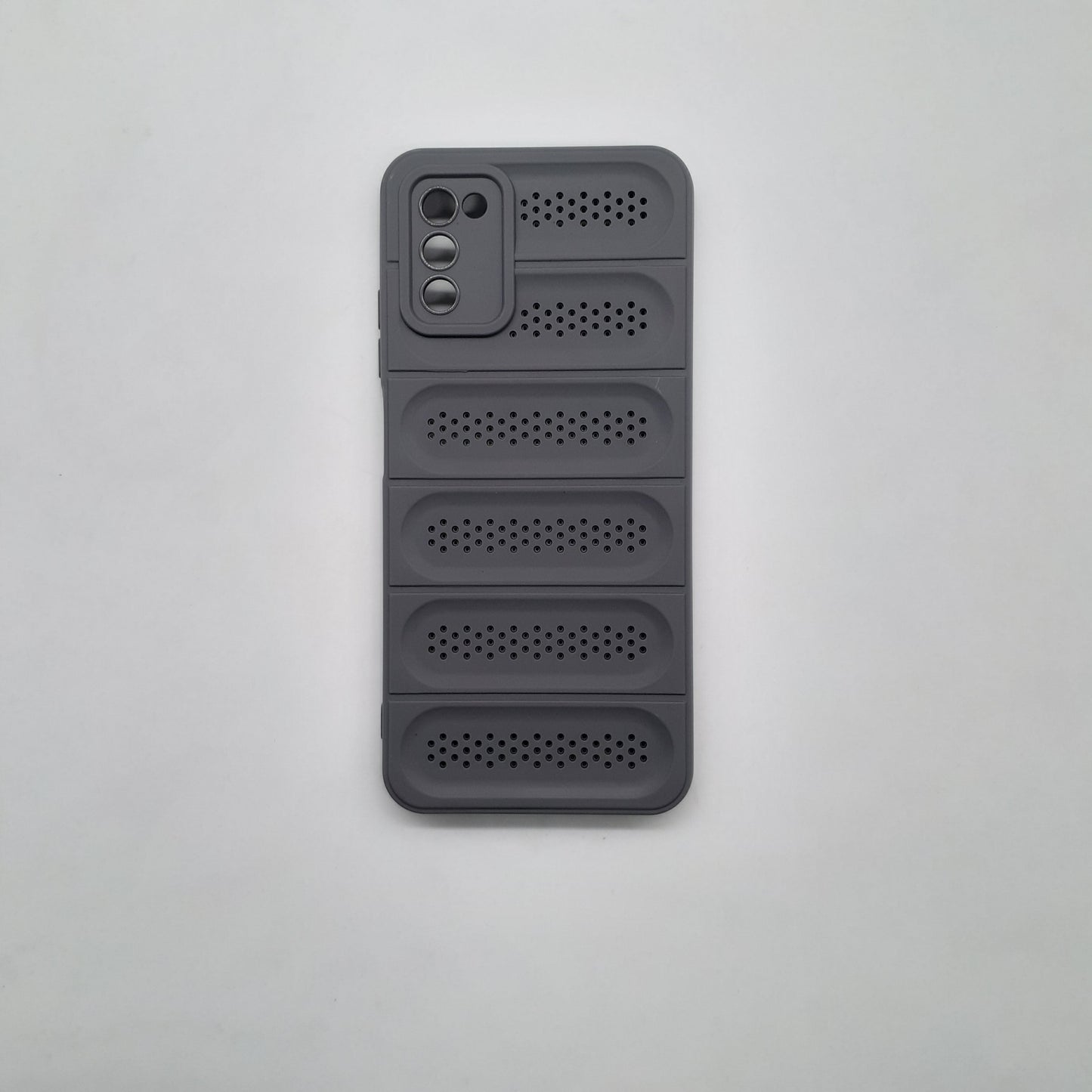 Samsung M02s Cooling Bumper Heat Dissipation Phone Case Strong TPU Material Shockproof Transparent Back Cover