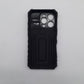 iPhone 16 Pro Case with Slide Camera Cover and Built-in Kickstand, Heavy Duty Shockproof Protective Cover with Integrated Stand for Hands-Free Viewing