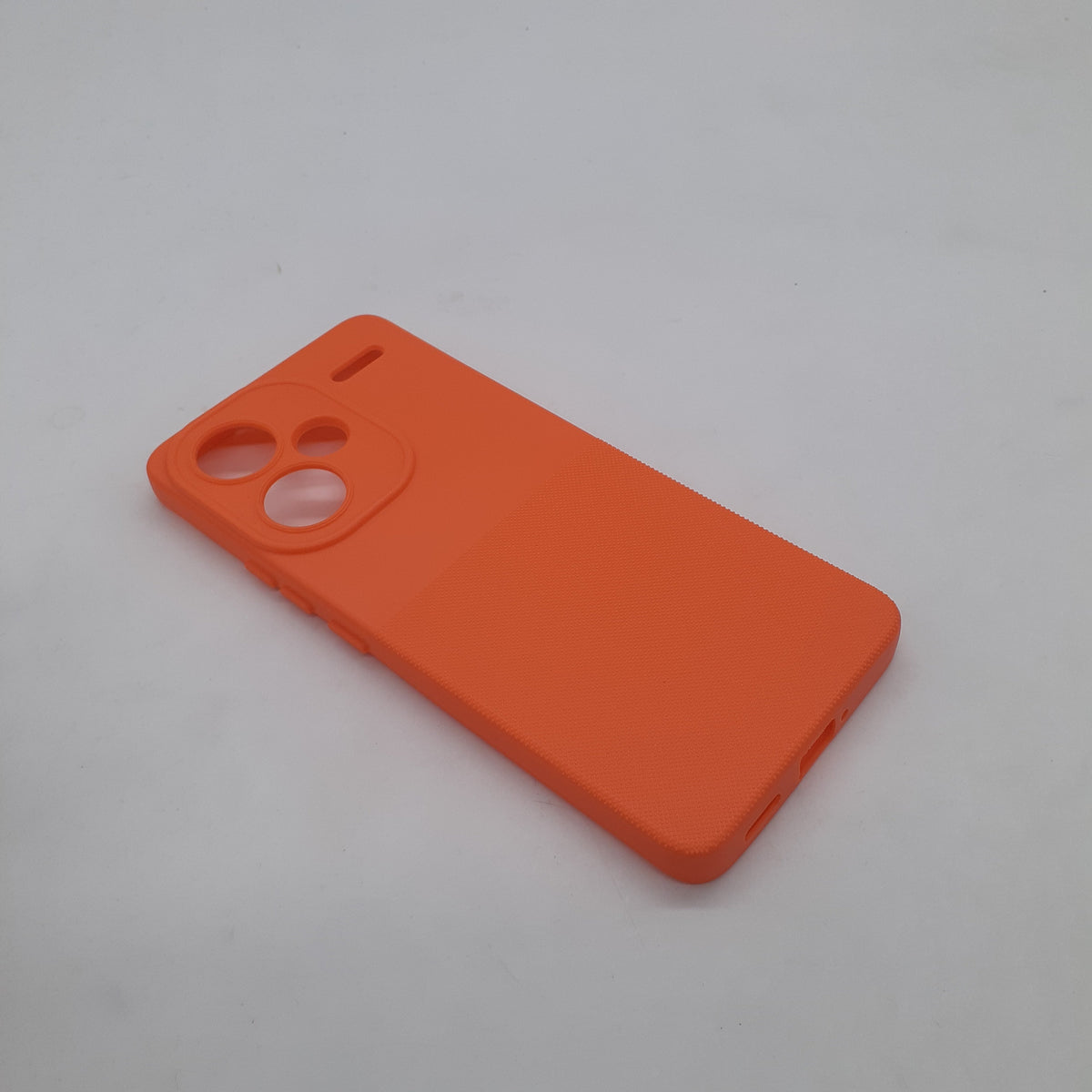 Redmi Note 13 Pro Plus Shockproof Silicone Case – Slim TPU Protective Back Cover with Raised Camera & Screen Guard