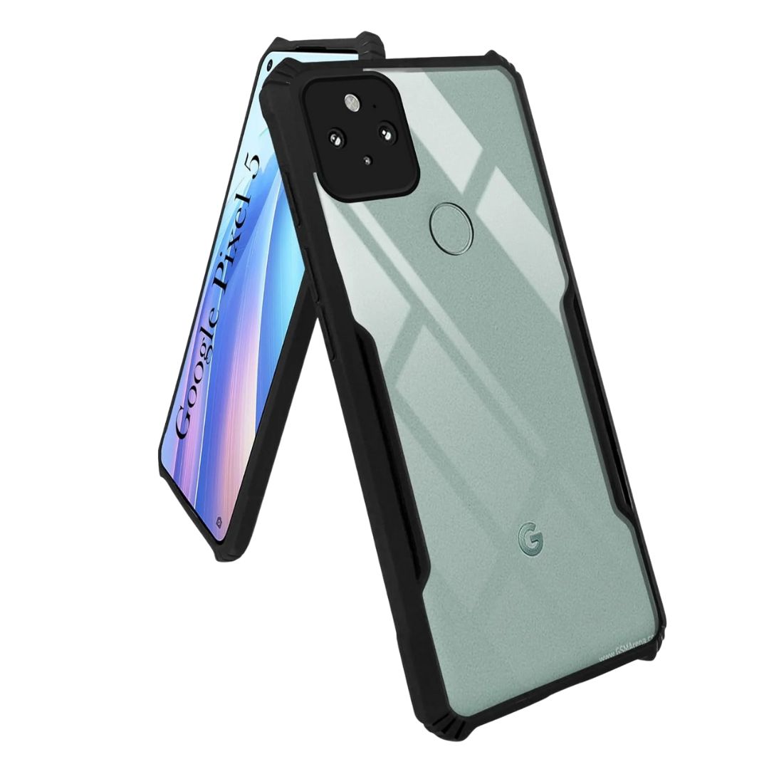 Google Pixel 5 case Matte Black Back Cover Soft Silicone TPU Bumper case