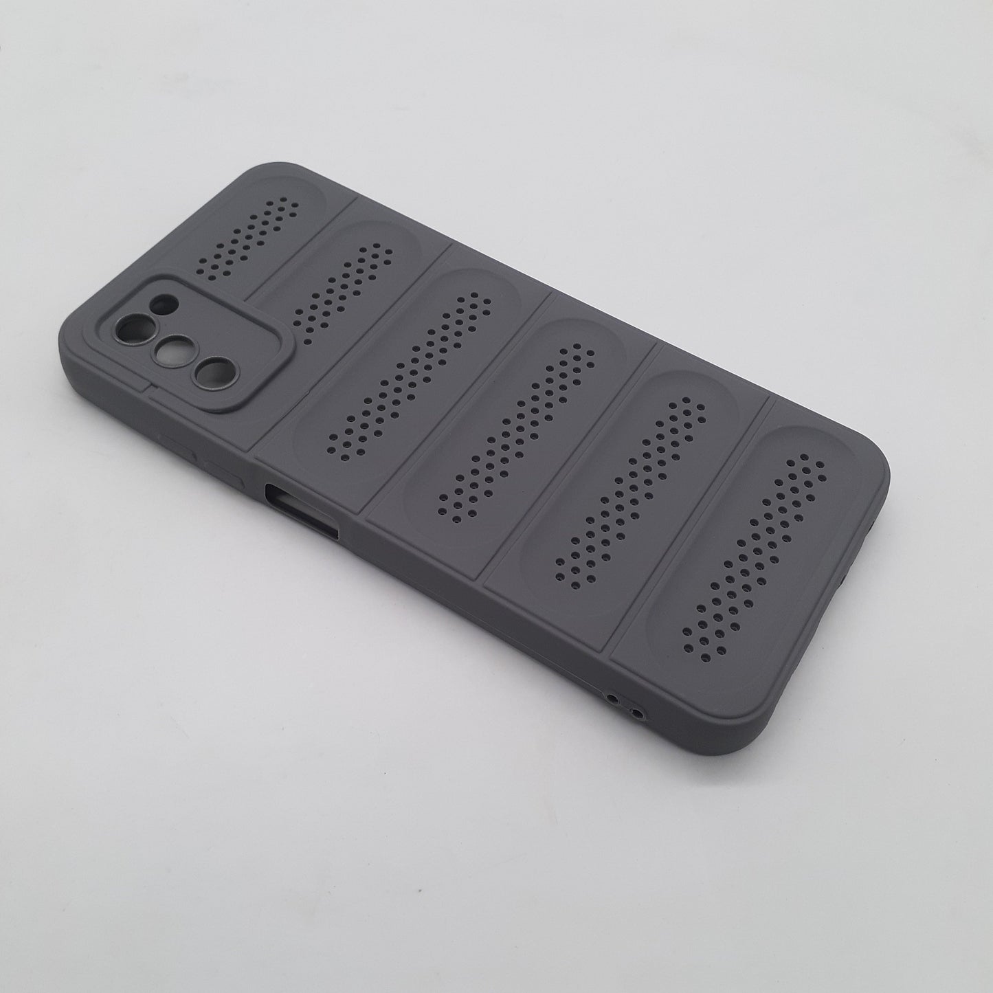 Samsung M02s Cooling Bumper Heat Dissipation Phone Case Strong TPU Material Shockproof Transparent Back Cover