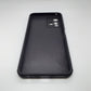 Vivo Y21 Carbon Fiber texture Hard Rubber armour back cover shock-porof case