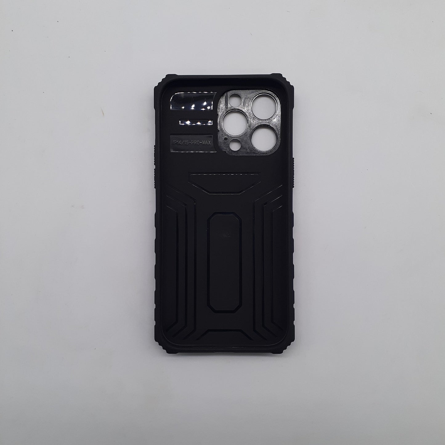 iPhone 14 Pro Max Case with Slide Camera Cover, Heavy Duty Shockproof Bumper, and Built-in Kickstand for Magnetic Car Mount Holder