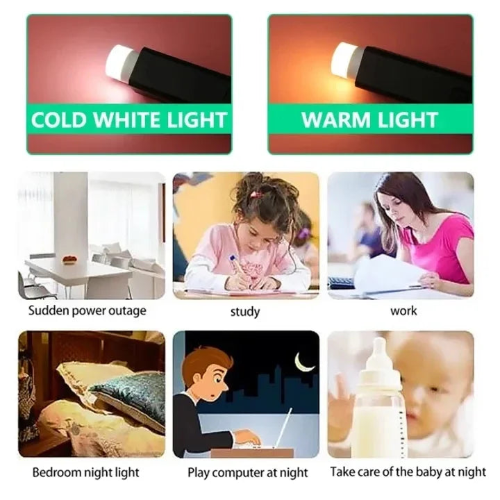 USB Mini Light Mini LED Night Bulb