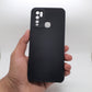 Vivo Y30 Carbon Fiber texture Hard Rubber armour back cover shock-porof case