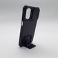 Motorola Moto G22 Case, Heavy Duty Shockproof Cover with Sliding Camera Lens Protector and Integrated Kickstand for Hands-Free Viewing