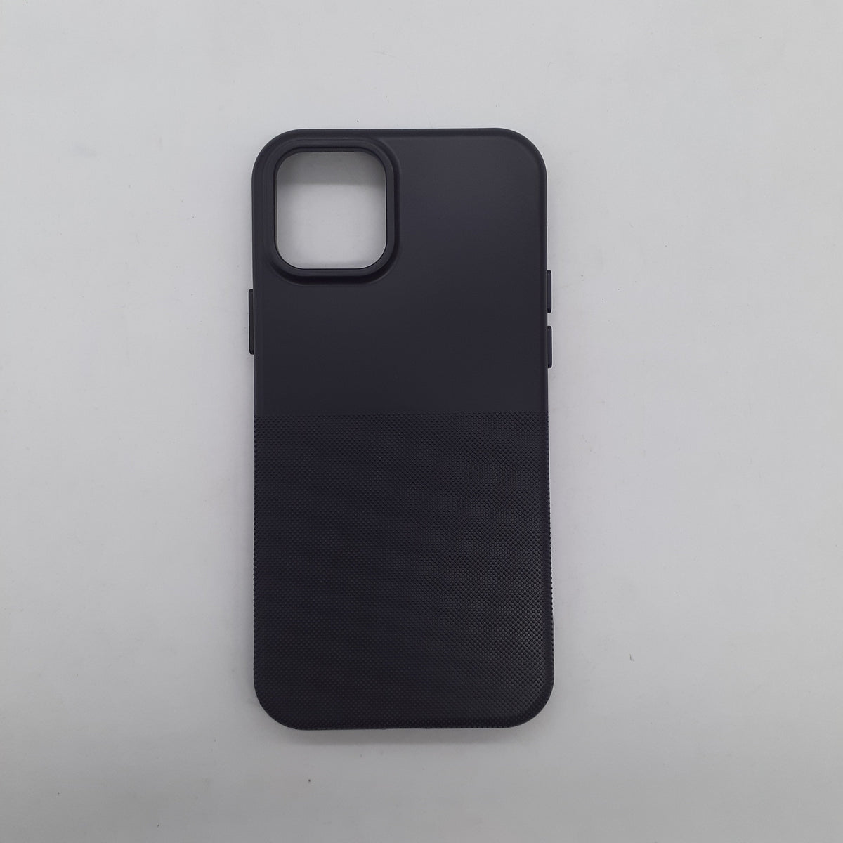 iPhone 12 Soft Silicone Protective Back Cover – Slim Shockproof TPU Case with Anti-Slip Grip & Raised Screen Edges