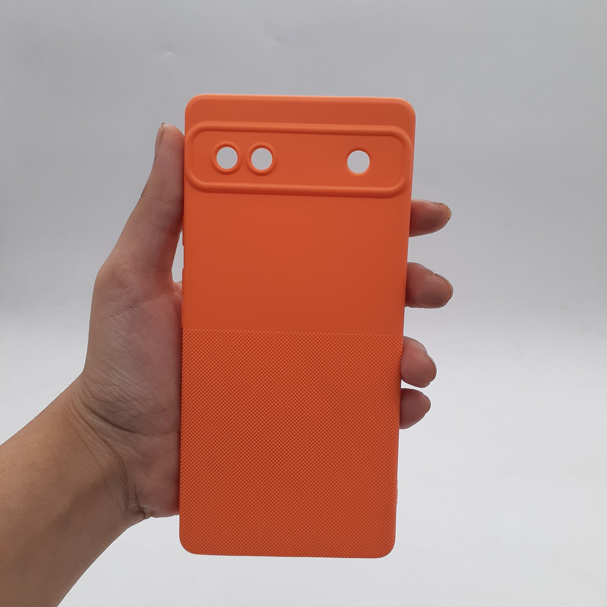 Google Pixel 6A Slim Silicone Case – Shock Resistant TPU Protective Back Cover with Raised Camera Edges