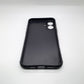 iPhone 16 Plus Carbon Fiber texture Hard Rubber armour back cover shock-porof case