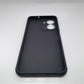 Vivo Y16 Carbon Fiber texture Hard Rubber armour back cover shock-porof case