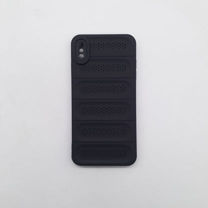 iPhone Xs Max Heat Dissipation Strong TPU Material Phone Case Shockproof Breathable Cover