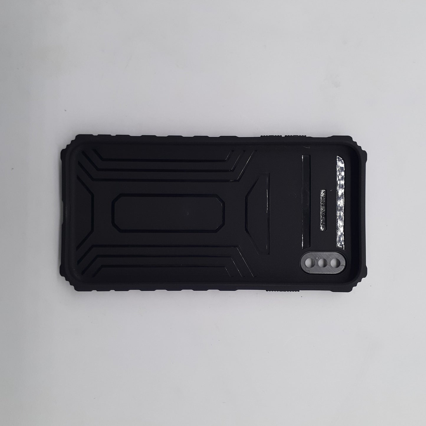 iPhone Xs Max Heavy Duty Shockproof Case with Sliding Camera Lens Protector Cover and Integrated Kickstand/Built-in Stand