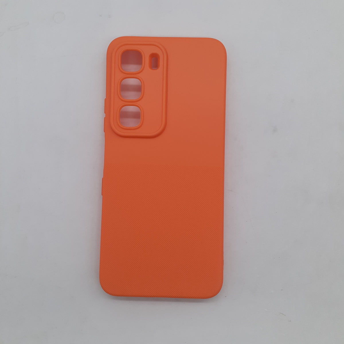 Infinix Hot 60 Shockproof Silicone Protective Case – Slim TPU Back Cover with Raised Camera and Anti-Slip Grip