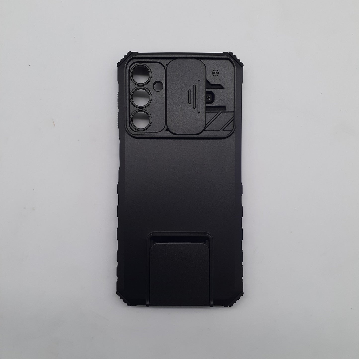 Samsung A24 4G Protective Case with Camera Slide Cover, Integrated Kickstand, and Military-Grade Drop Protection