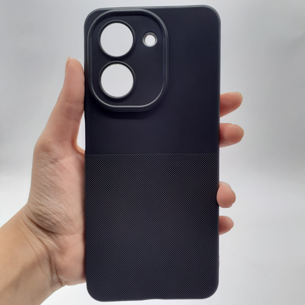 Redmi A5 Soft Silicone TPU Back Cover – Slim Shock Resistant Protective Case with Raised Camera and Screen Protection