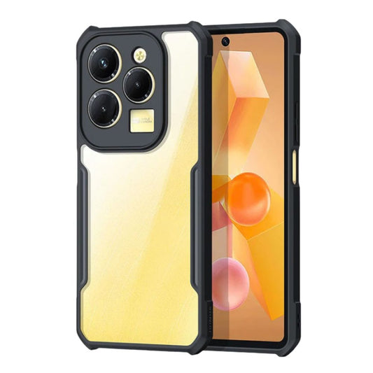 Infinix Hot 40 Pro iPAKY Shockproof Rugged Case with Enhanced Grip and Reinforced Edges, Full Protection Soft Silicone Back Cover