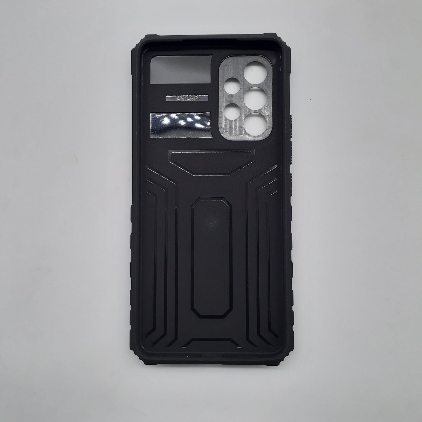 Samsung A53 Heavy Duty Protective Phone Case with Sliding Camera Cover and Integrated Kickstand for Ultimate Viewing and Privacy