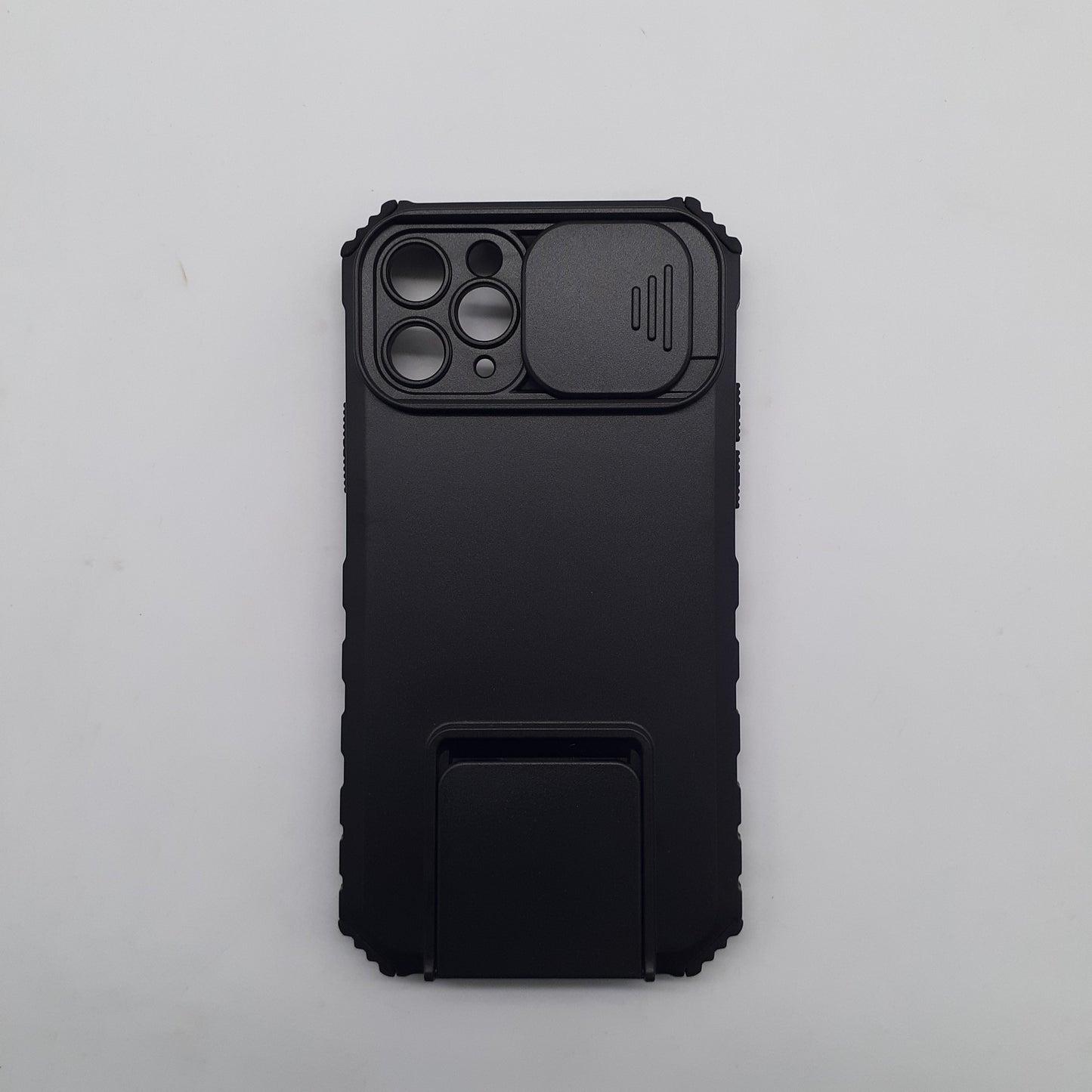 iPhone 11 Pro Heavy Duty Protective Case with Sliding Camera Cover and Integrated Kickstand for Hands-Free Viewing