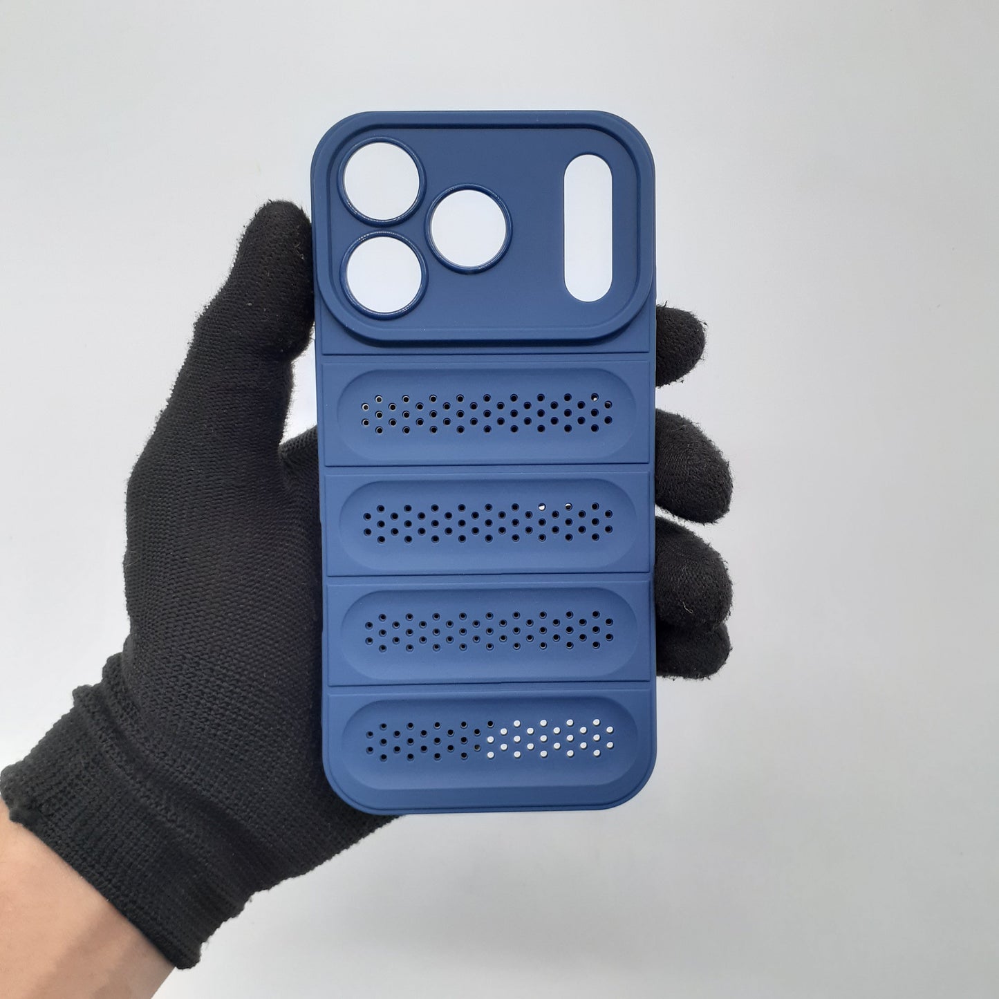iPhone 17 Pro Heat Dissipation Strong TPU Material Phone Case Drop Protection Shockproof Black