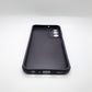 Samsung A24 Carbon Fiber texture Hard Rubber armour back cover shock-porof case