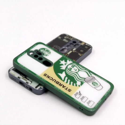 OPPO A9 2020 pack of 2 Glass Back Covers Stabucks and Circuit Design