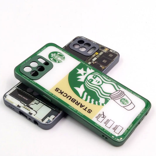 OPPO F17 Pro pack of 2 Glass Back Covers Stabucks and Circuit Design