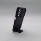 Samsung A15 Heavy Duty Protective Phone Case with Camera Lens Slide Cover and Integrated Kickstand for Hands-Free Viewing
