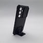 Samsung S24 FE Case, Heavy Duty Shockproof Cover with Sliding Camera Protection and Integrated Kickstand for Hands-Free Viewing