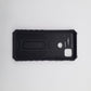 Redmi 9C Heavy Duty Hybrid Protective Case with Camera Slide Cover and 360 Rotatable Kickstand Holder Built-in Stand Armor Bumper
