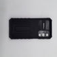 Samsung A15 Heavy Duty Protective Phone Case with Camera Lens Slide Cover and Integrated Kickstand for Hands-Free Viewing